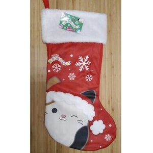 Squishmallows 18" Plush Christmas Stocking Canada Exclusive! NWT Cam Calico Cat